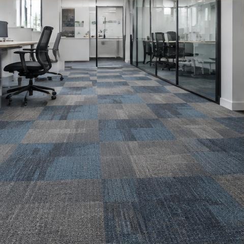 Carpet tiles illustrative finish