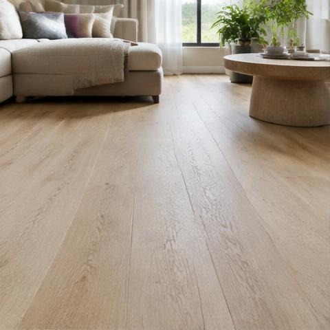 Laminate flooring illustrative finish