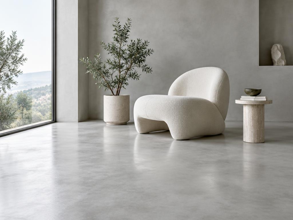 Seamless microcement floor and wall finish inspiration